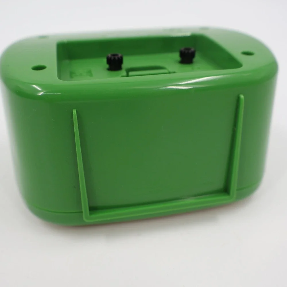 Kikkerland Retro Alarm Clock Green Cream Mid Century Modern Analog